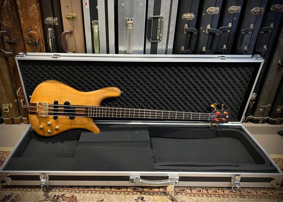 1987 Warwick Streamer Stage I Bass - Low Serial Number - With Warwick  Flight Case